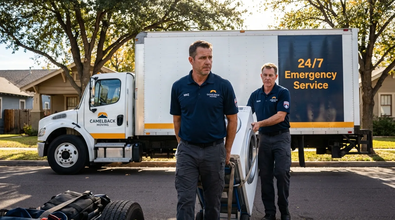 CamelBack Moving crew loading furniture in Hackleburg, AL